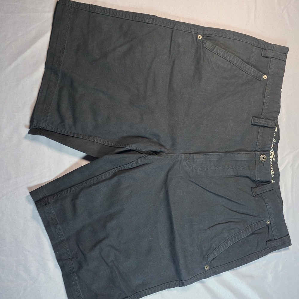 Eddie Bauer Men's Canvas Cargo Utility Shorts Black 5-Pocket Size 40 NWT - Picture 10 of 10